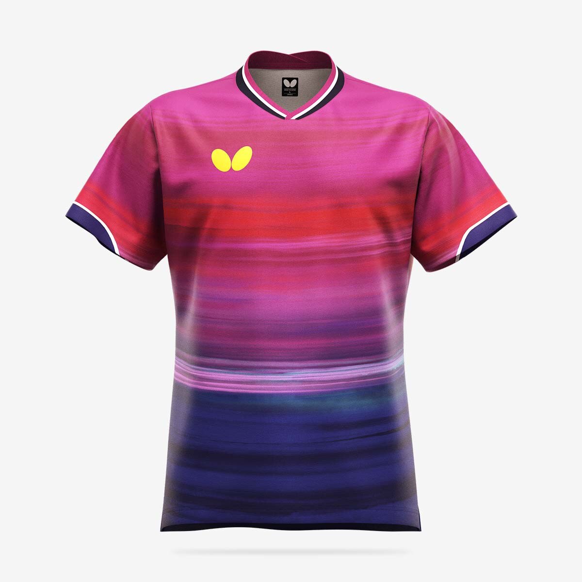 Butterfly Table Tennis Infiria2 Shirt - Rose - Front
